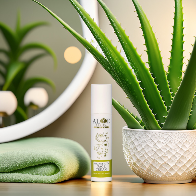 Crema viso Microbiota